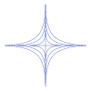 Star Sparkle Wireframe 1 Element from Volumetric Shapes Set