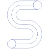 Tube Cylinder Wireframe 2 Element from Volumetric Shapes Set