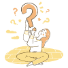 Asking A Question 2 illustration - Free transparent PNG, SVG. No sign up needed.