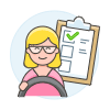 Driving Test 4 Illustration from UX Colors Set