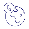O 2 Planet Illustration from UX Line Set