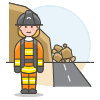 Rescuer 1 Illustration from UX Colors Set