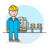 Factory Worker 1 Illustration from UX Colors Set