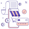Online Transaction 2 Illustration from Bangalore - Pro Set