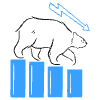 Bear Market Illustration from Brooklyn Set