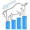 Bull Market illustration - Free transparent PNG, SVG. No sign up needed.
