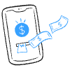 Cardless Withdrawal Illustration from Brooklyn Set