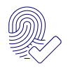 Fingerprint Pass Illustration from UX Line Set | Free Download as SVG Vector and Transparent PNG | Streamline illustrations