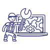 Repair Technician 1 1 illustration - Free transparent PNG, SVG. No sign up needed.