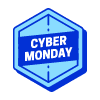 Cyber Monday Hexagon element - Free transparent PNG, SVG. No sign up needed.