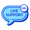 Live Support Bubble element - Free transparent PNG, SVG. No Sign up needed.