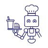 Cooking Robot 1 illustration - Free transparent PNG, SVG. No sign up needed.
