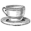 Tea Cup Vintage element - Free transparent PNG, SVG. No sign up needed.