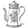 Teapot Vintage element - Free transparent PNG, SVG. No sign up needed.