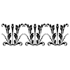 Bodoni Frame Continuous 8 Element from Type Ornaments Set