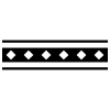 Caslon Frame Continuous 13 Element from Type Ornaments Set