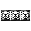 Caslon Frame Continuous 21 Element from Type Ornaments Set