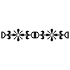 Caslon Frame Continuous 3 Element from Type Ornaments Set