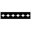 Garamond Frame Continuous 10 Element from Type Ornaments Set