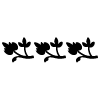 Garamond Frame Continuous 13 Element from Type Ornaments Set