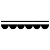 Garamond Frame Continuous 6 Element from Type Ornaments Set