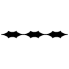 Garamond Frame Continuous 7 Element from Type Ornaments Set
