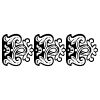 Georgia Frame Continuous 10 Element from Type Ornaments Set