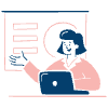 Business Presentation 1 Illustration from Free illustrations Set