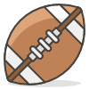 American Football emoji - Free transparent PNG, SVG. No sign up needed.