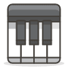 Musical Keyboard emoji - Free transparent PNG, SVG. No sign up needed.