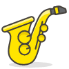 Saxophone emoji - Free transparent PNG, SVG. No sign up needed.