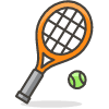 Tennis 2 emoji - Free transparent PNG, SVG. No sign up needed.