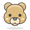 Bear Face emoji - Free transparent PNG, SVG. No sign up needed.