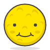 Download free Full Moon Face PNG, SVG vector emoji from Emoji - Free set.