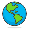 Globe Showing Americas emoji - Free transparent PNG, SVG. No sign up needed.