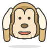Hear No Evil Monkey emoji - Free transparent PNG, SVG. No sign up needed.