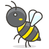 Honeybee emoji - Free transparent PNG, SVG. No sign up needed.
