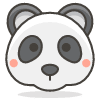 Panda Face emoji - Free transparent PNG, SVG. No sign up needed.