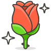 Rose emoji - Free transparent PNG, SVG. No sign up needed.
