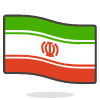 Iran emoji - Free transparent PNG, SVG. No sign up needed.
