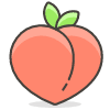 Peach emoji - Free transparent PNG, SVG. No sign up needed.