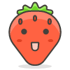 Strawberry 2 emoji - Free transparent PNG, SVG. No sign up needed.