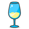 White Wine Glass emoji - Free transparent PNG, SVG. No sign up needed.