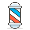 Barber Pole emoji - Free transparent PNG, SVG. No sign up needed.