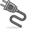 Electric Plug emoji - Free transparent PNG, SVG. No sign up needed.