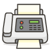 Fax Machine emoji - Free transparent PNG, SVG. No sign up needed.