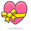 Heart With Ribbon emoji - Free transparent PNG, SVG. No sign up needed.