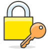 Locked With Key emoji - Free transparent PNG, SVG. No sign up needed.