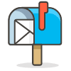 Open Mailbox With Raised Flag emoji - Free transparent PNG, SVG. No sign up needed.