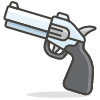 Pistol emoji - Free transparent PNG, SVG. No sign up needed.
